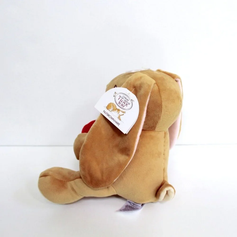 Guess How Much I Love You Heart Nutbrown Hare Bunny Plush Stuffed Animal 7